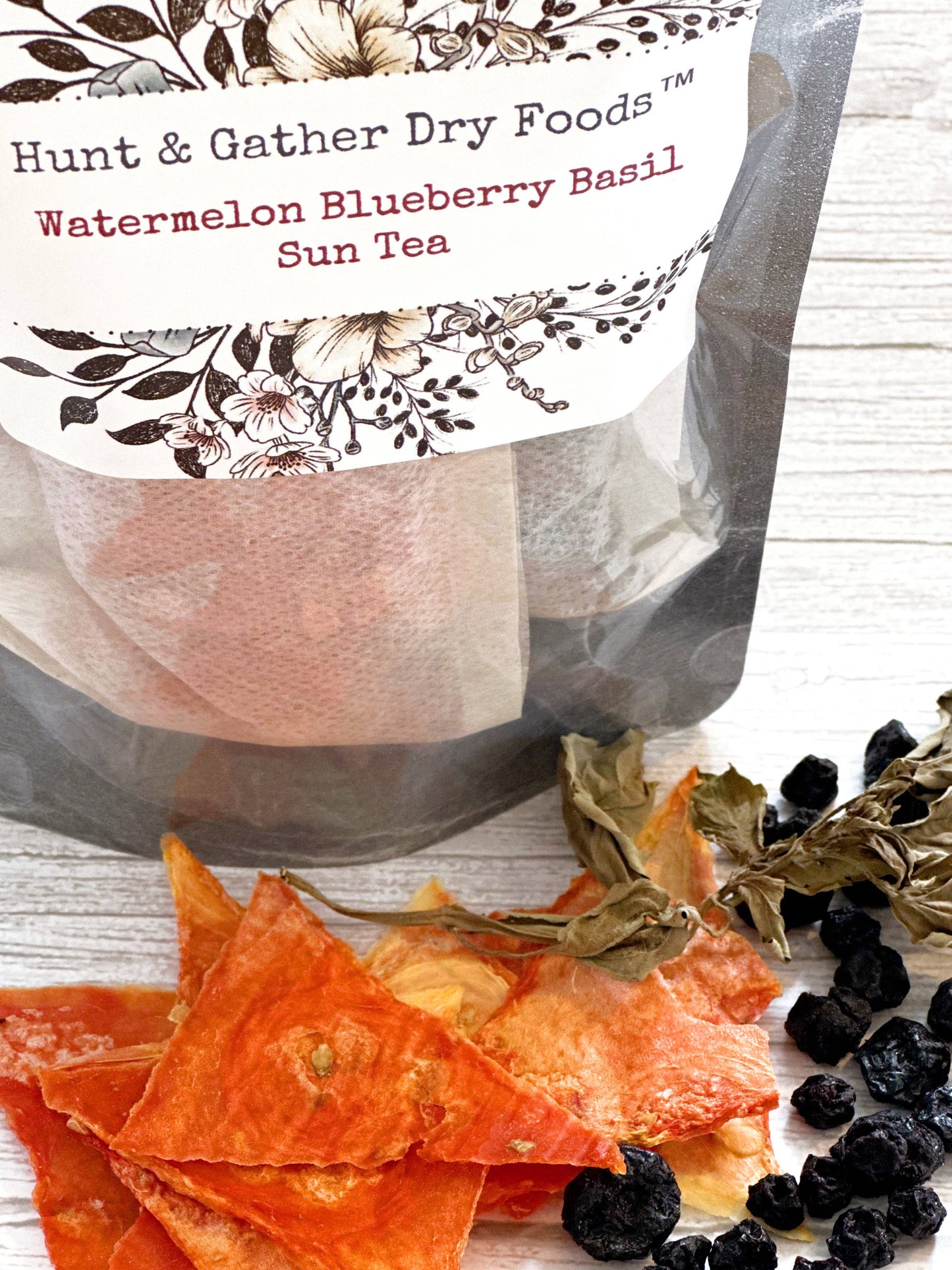 Watermelon, Blueberry & Basil Sun Tea Kit