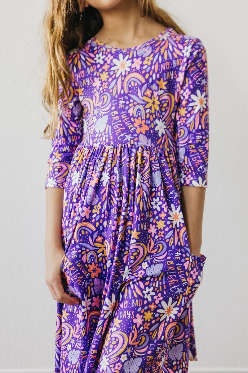 No Bad Days Pocket Twirl Dress