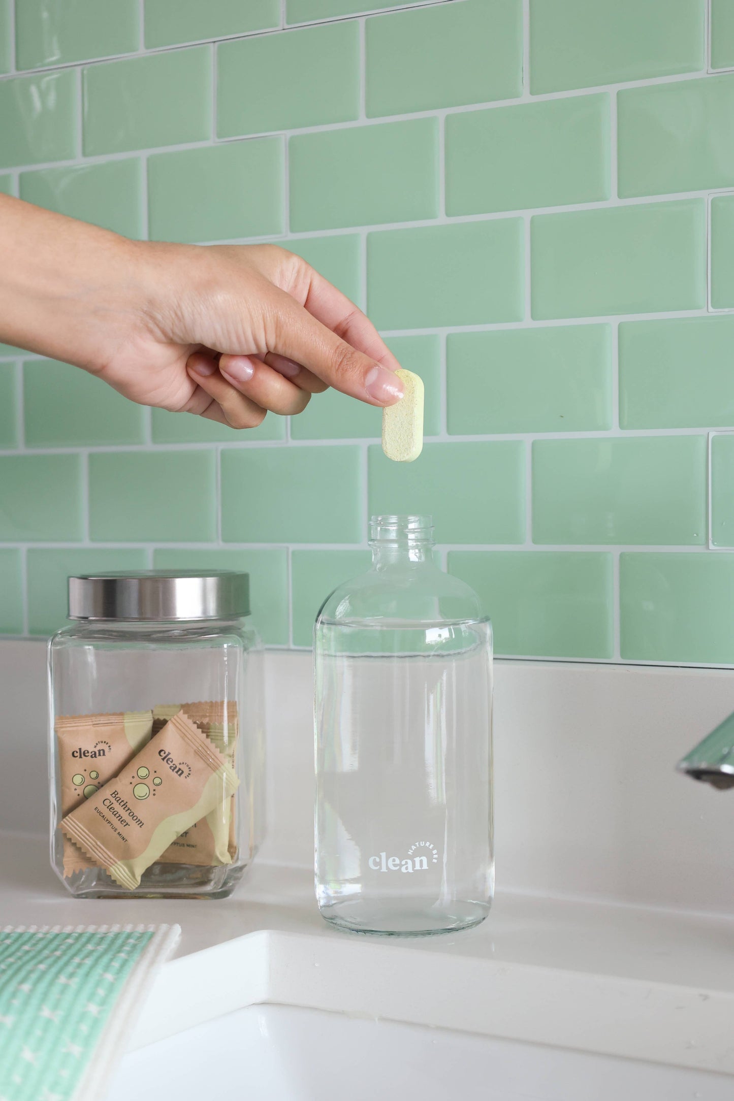Bathroom Cleaner - Refill Tablet - Eucalyptus Mint