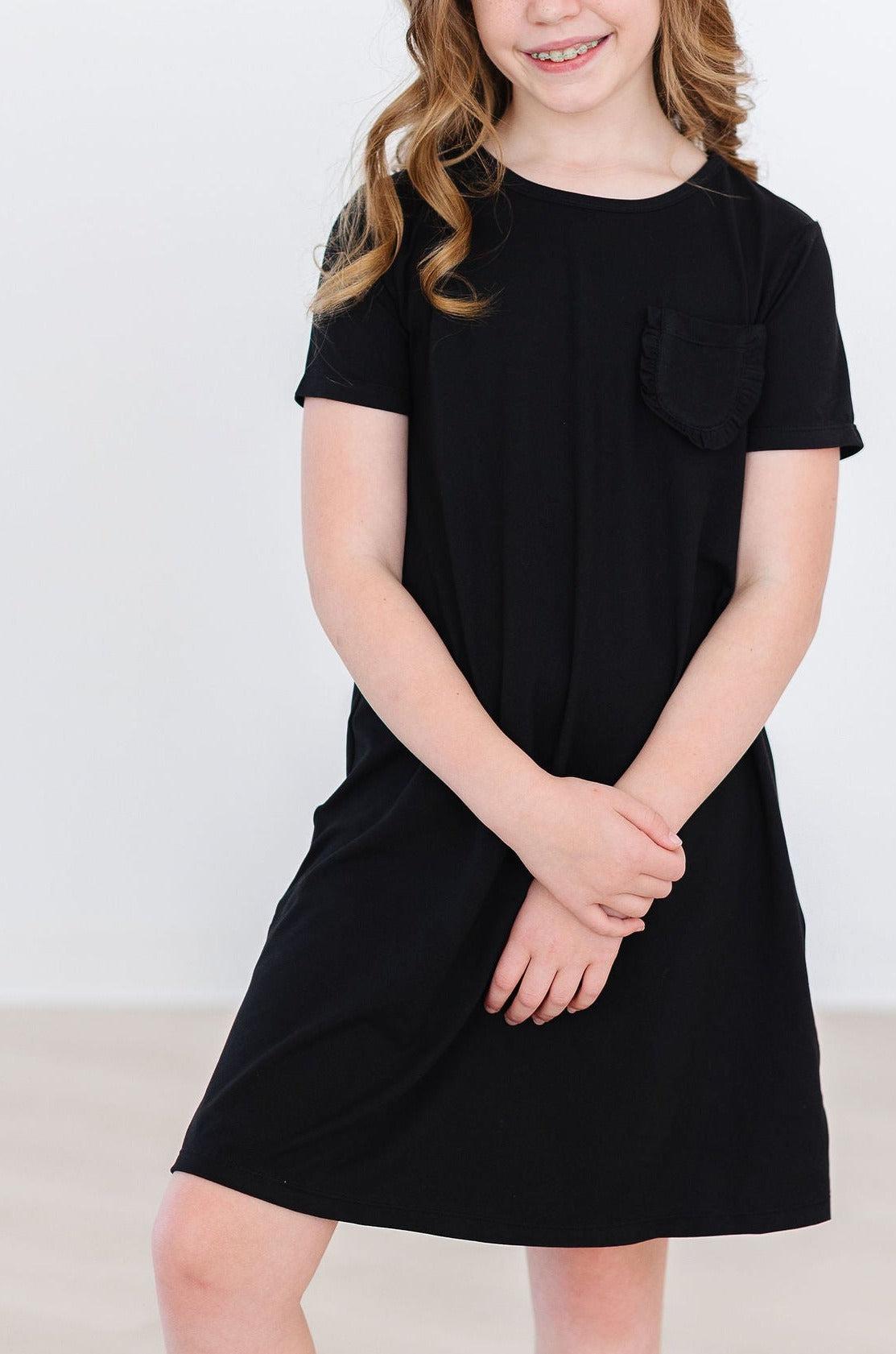 Black T-Shirt Dress