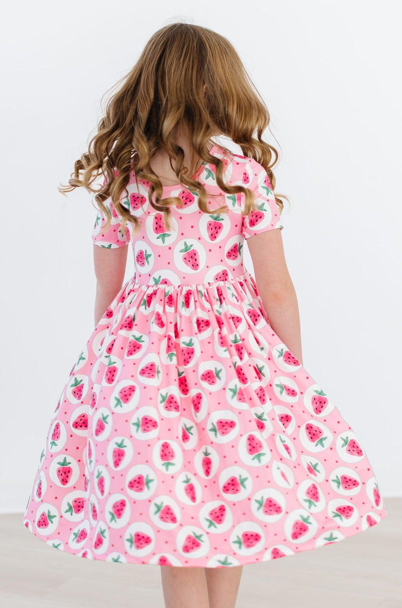 Strawberry Fields S/S Pocket Twirl Dress