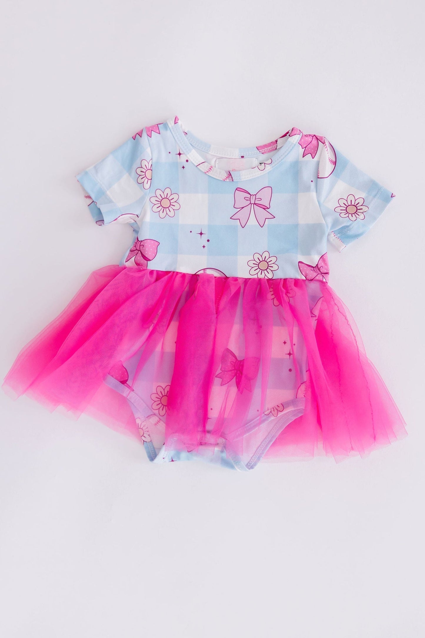 Take Me Out to the Bow Game Tutu Bodysuit