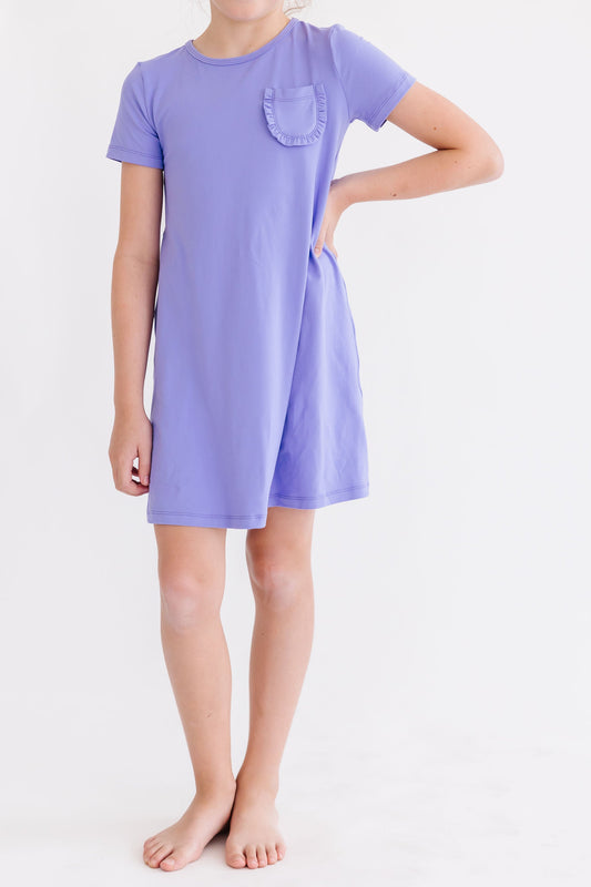 Periwinkle T-Shirt Dress