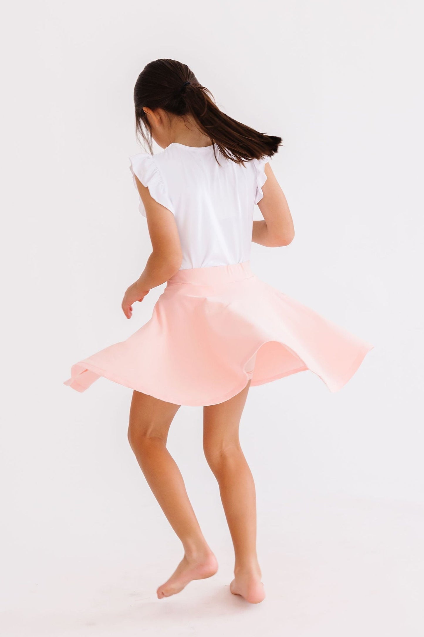 Peach Twirl Skort