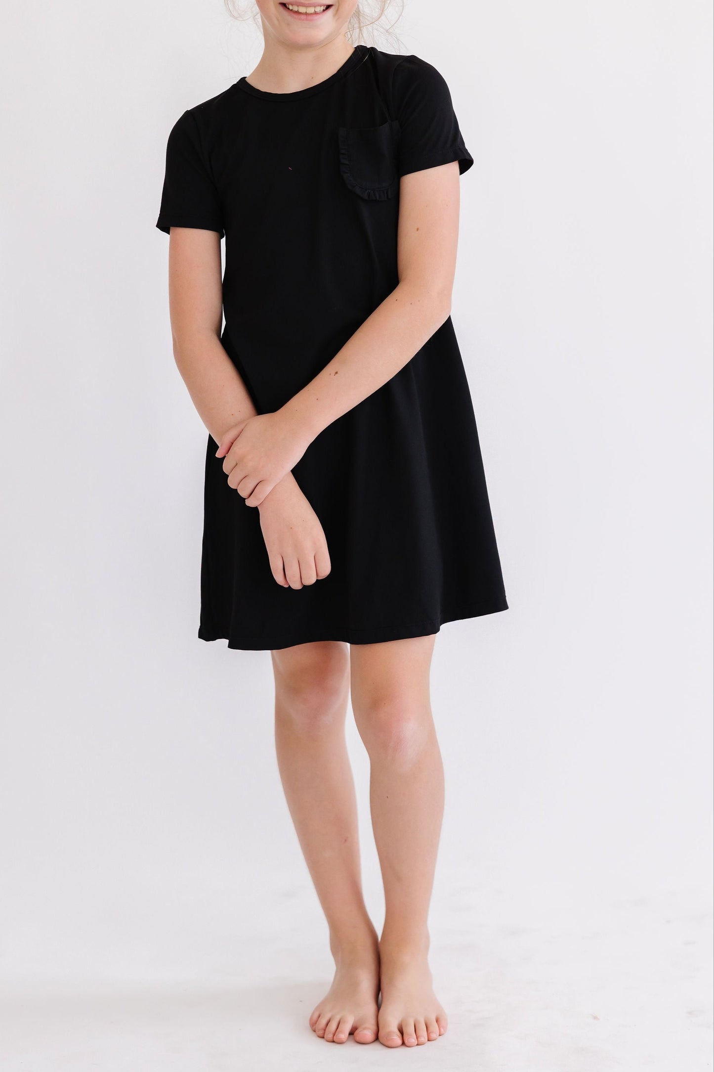 Black T-Shirt Dress