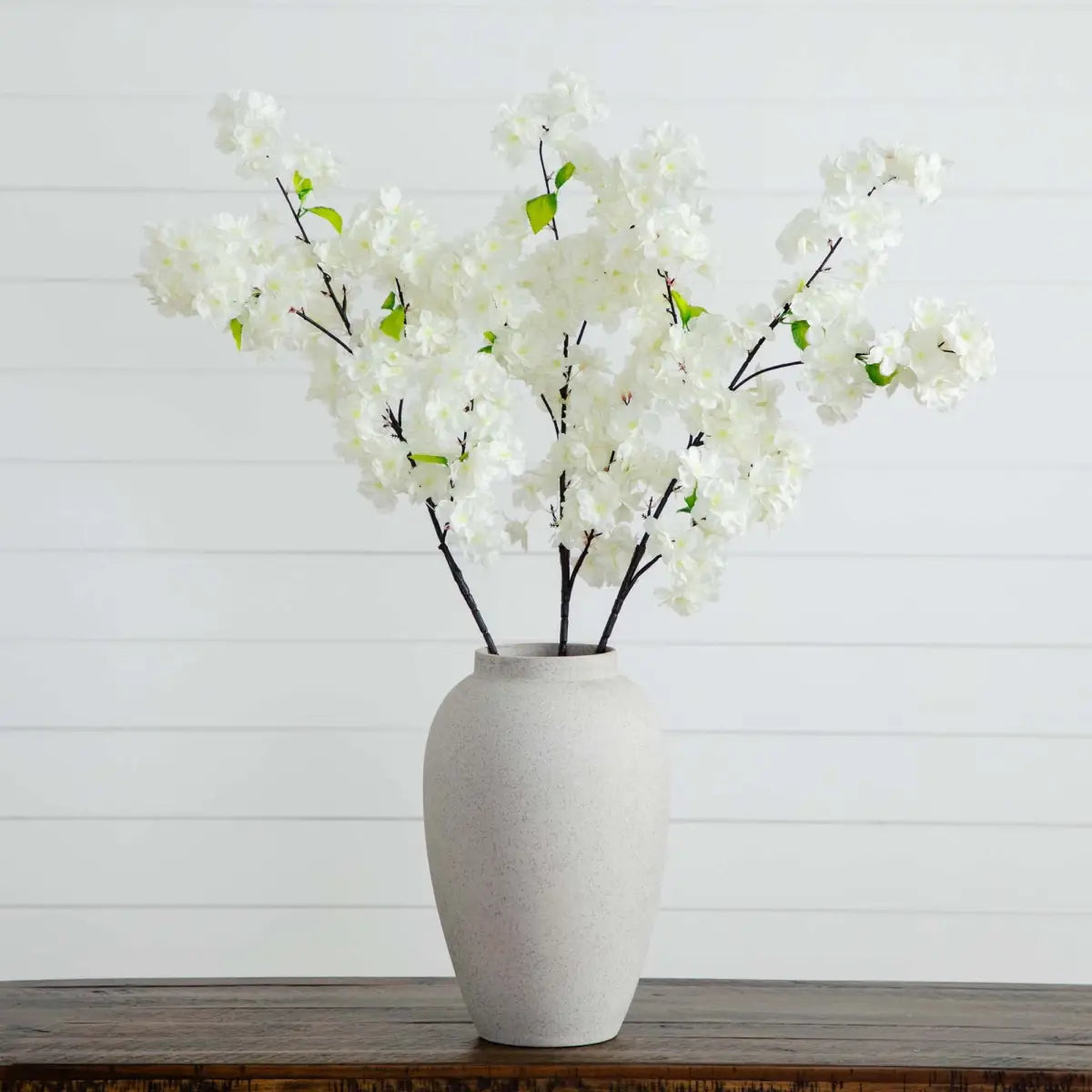 40’’ Artificial Cherry Blossom Flower - Set of 3 - Nearly Natural
