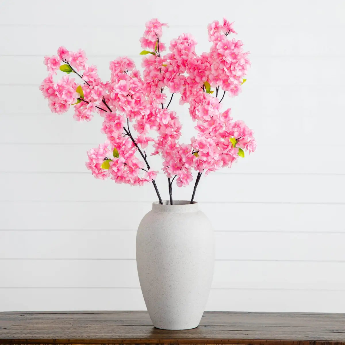 40’’ Artificial Cherry Blossom Flower - Set of 3 - Nearly Natural