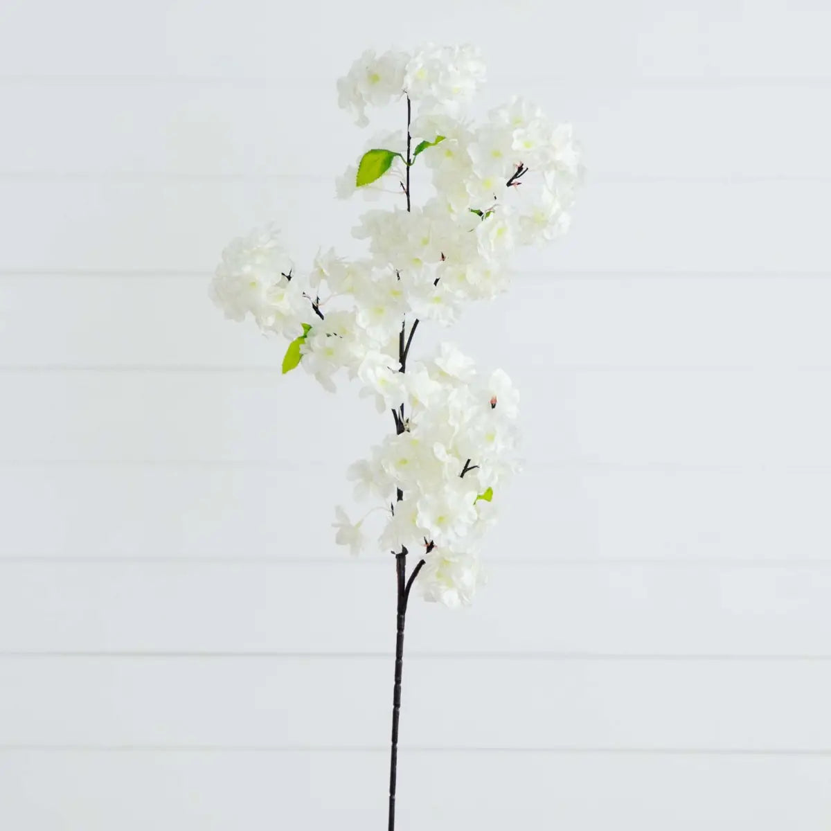 40’’ Artificial Cherry Blossom Flower - Set of 3 - White - Nearly Natural