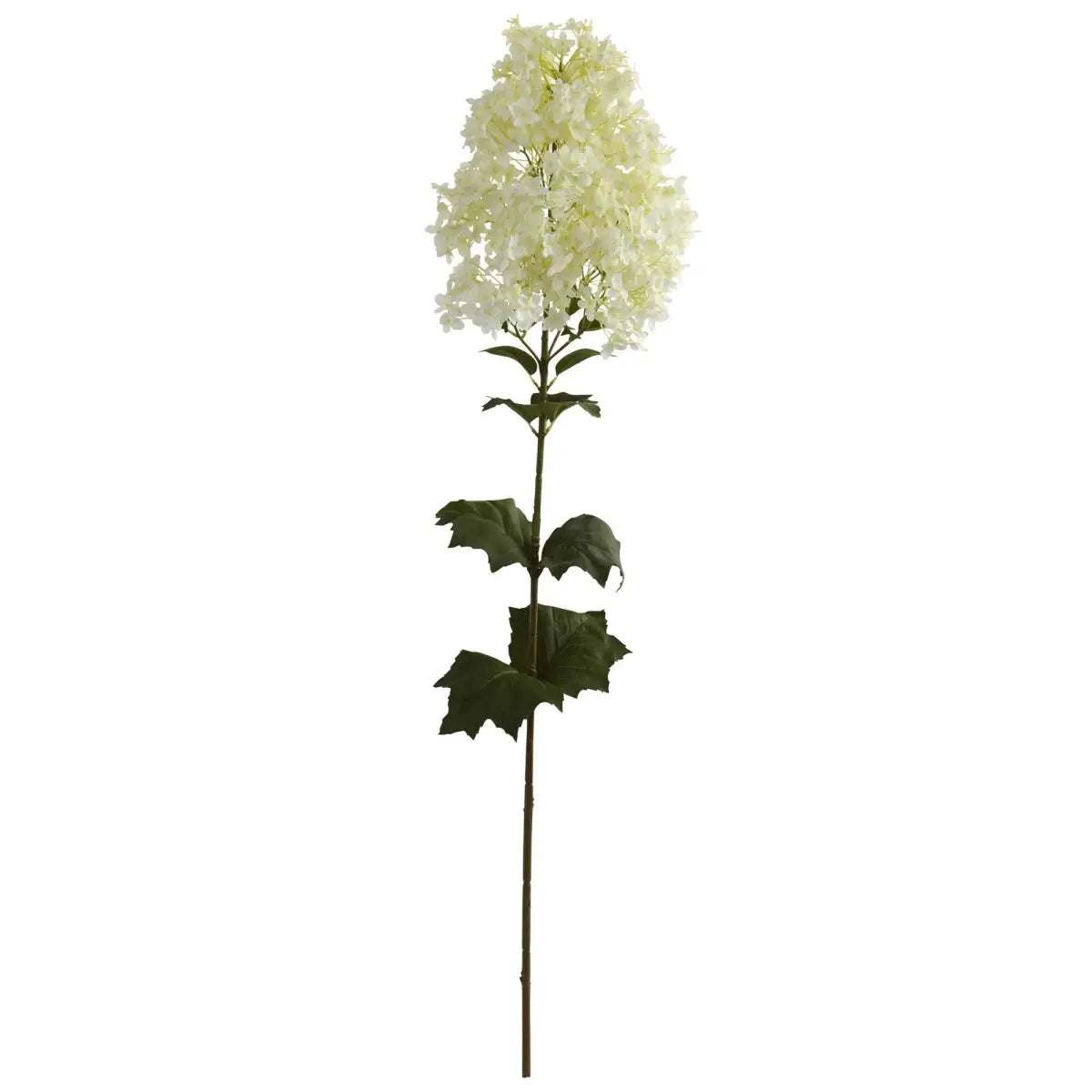40” Peegee Hydrangea Artificial Flower (Set of 2) - White - Nearly Natural