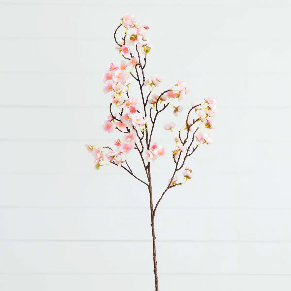 41’’ Artificial Cherry Blossom Flower Stems - Set of 3 - Pink - Nearly Natural