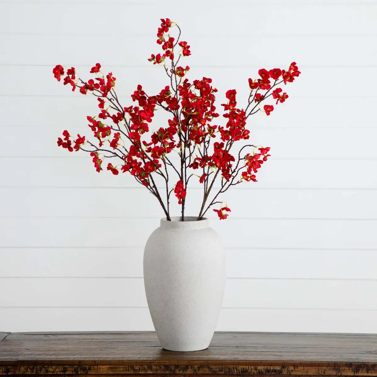 41’’ Artificial Cherry Blossom Flower Stems - Set of 3 - Nearly Natural