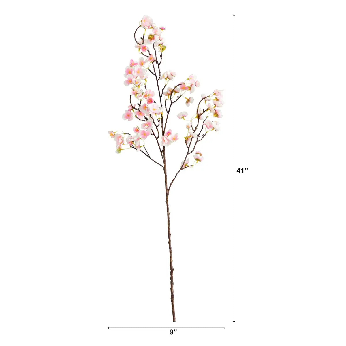 41’’ Artificial Cherry Blossom Flower Stems - Set of 3 - Nearly Natural