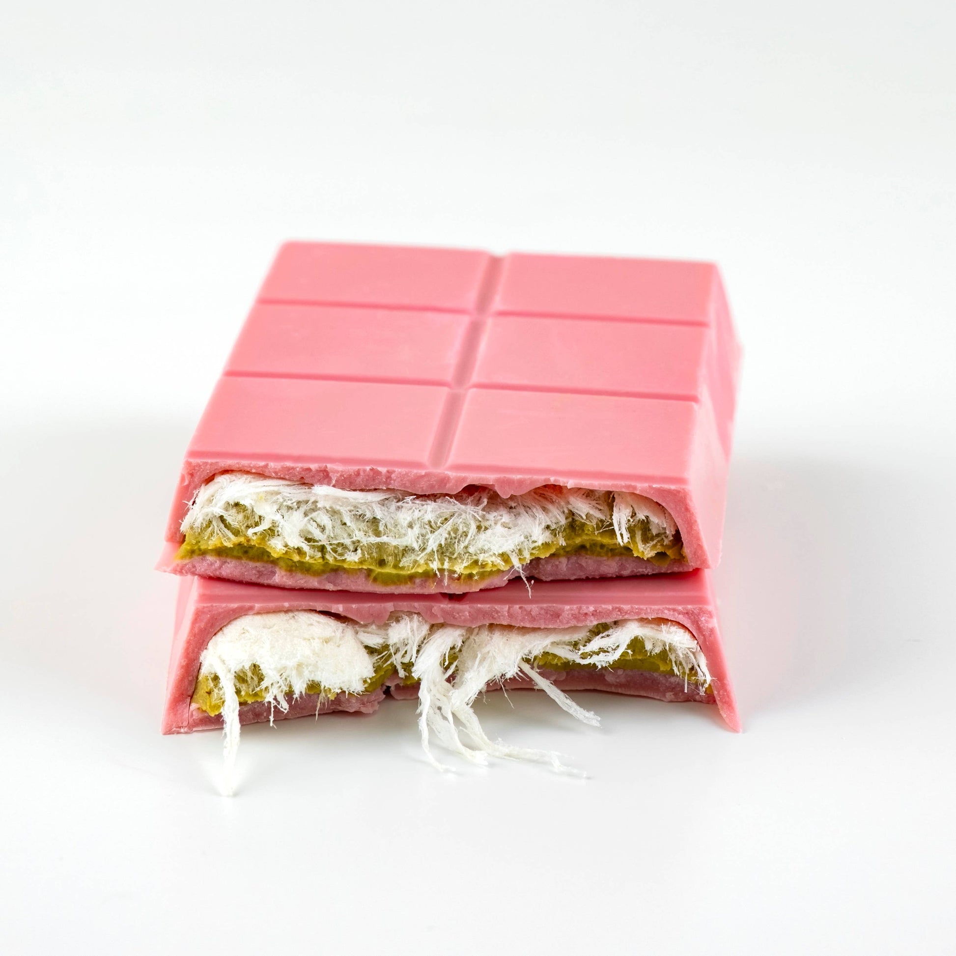 Dubai Angel Hair White Raspberry Chocolate Bar – 180g 6.35oz - Swiss Chocolate Co.