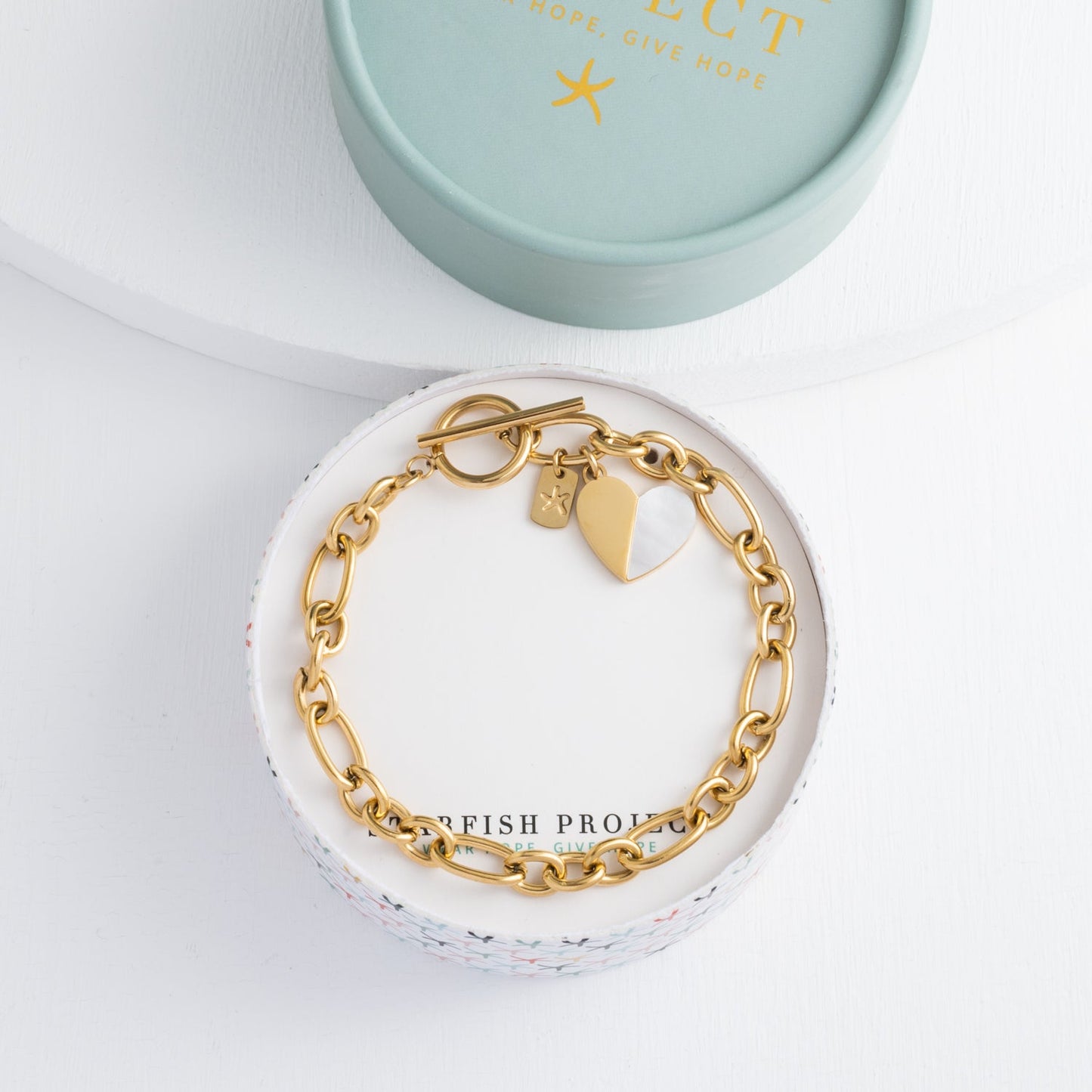 Pulsera Give Hope en oro