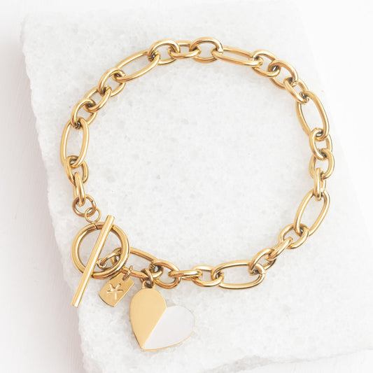 Pulsera Give Hope en oro