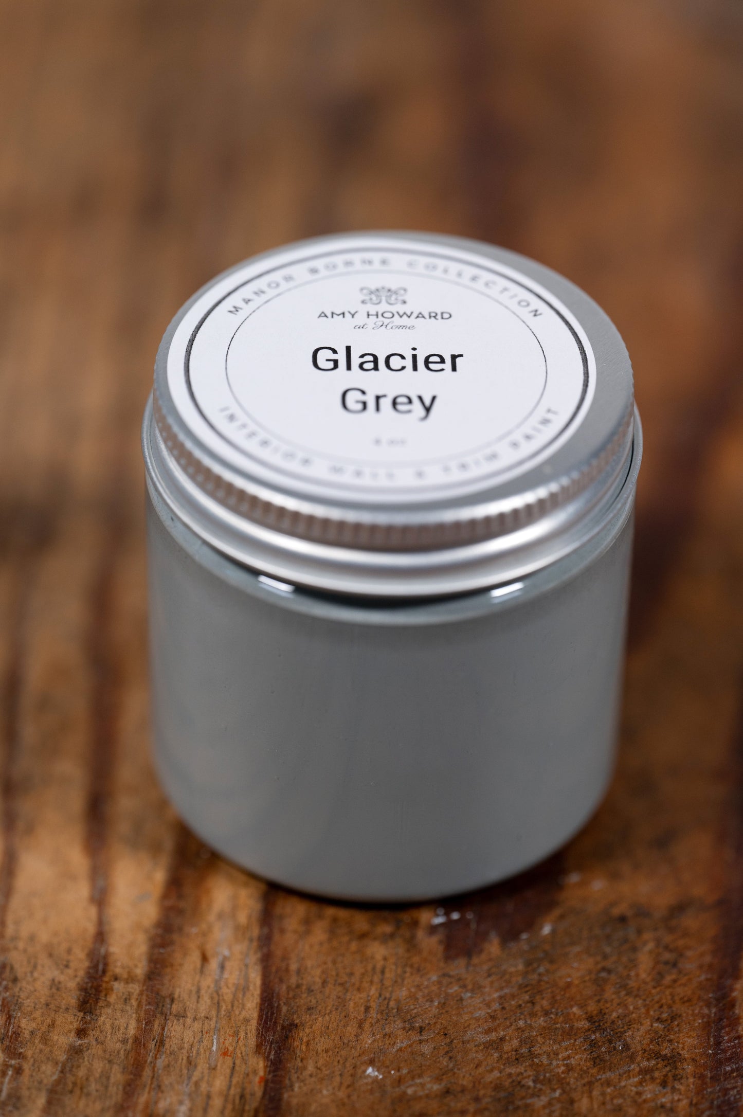 Glacier Grey - Manor Borne Wall Paint - 4oz Sample - Amy Howard At Home