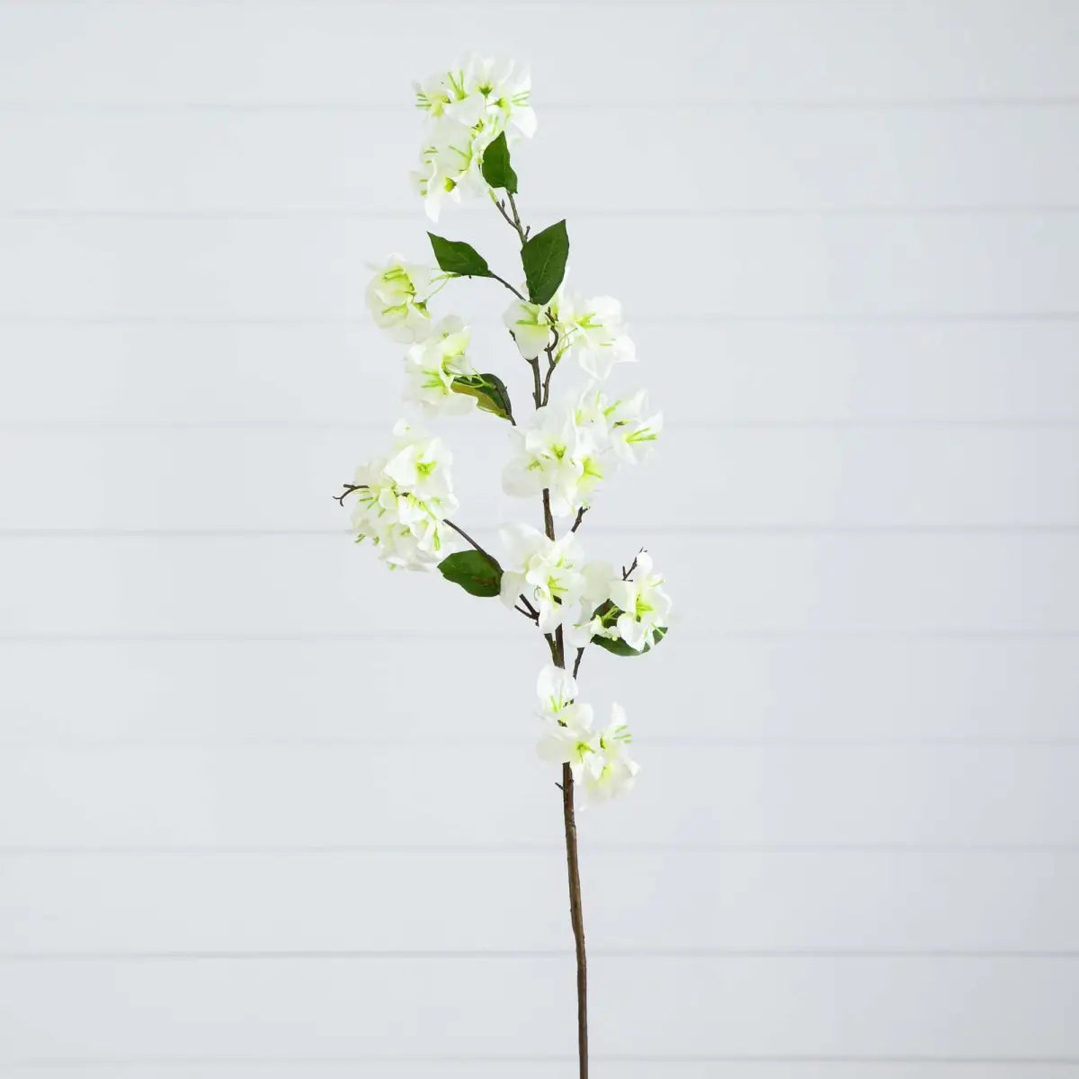 47’’ Artificial Bougainvillea Flower Stems - Set of 3 - Cream - Nearly Natural