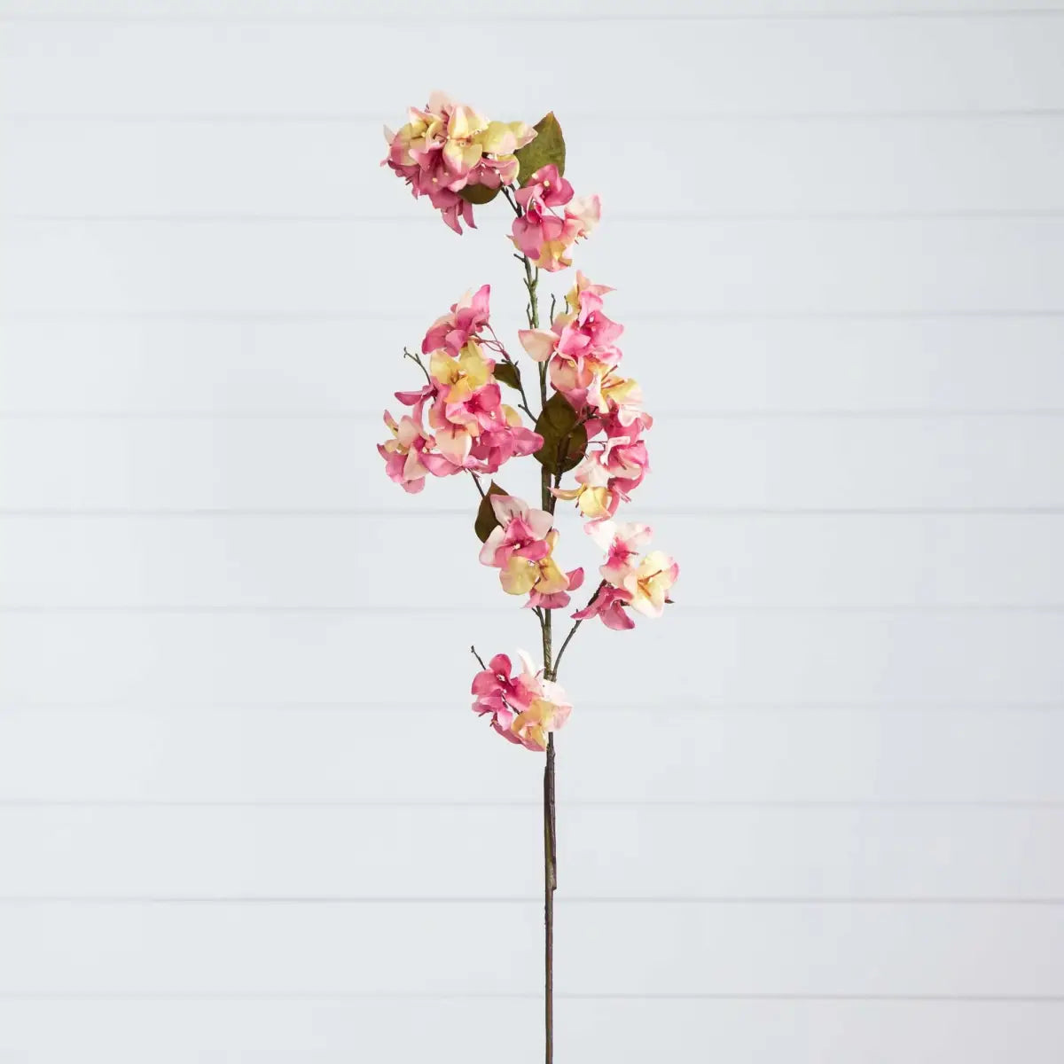 47’’ Artificial Bougainvillea Flower Stems - Set of 3 - Pink - Nearly Natural