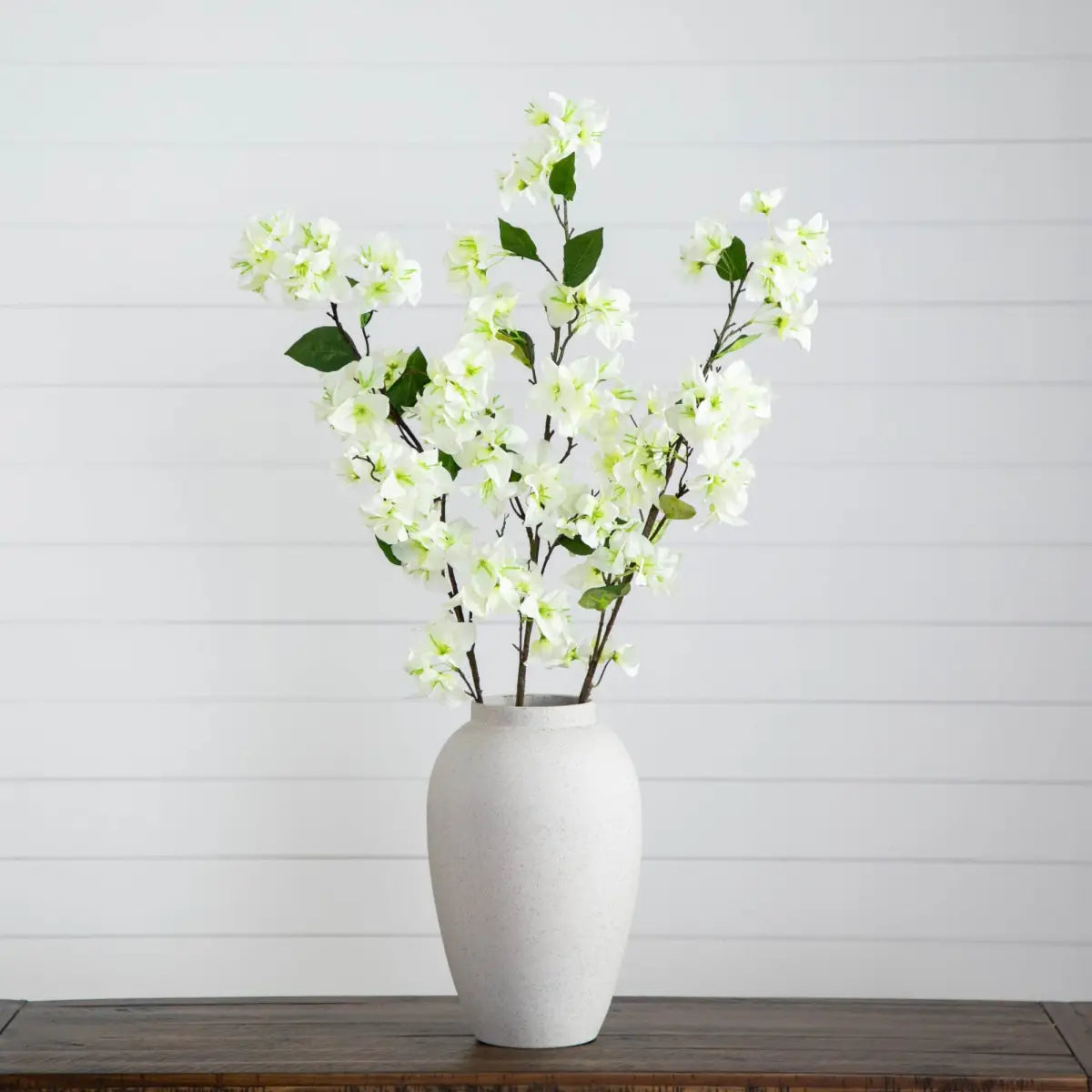 47’’ Artificial Bougainvillea Flower Stems - Set of 3 - Nearly Natural
