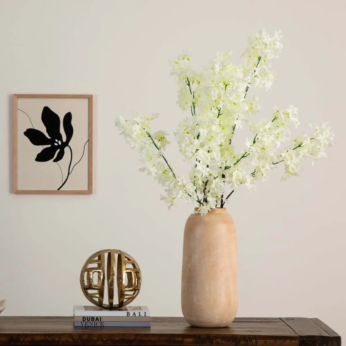 47’’ Artificial Cherry Blossom Flower - Set of 3 - Nearly Natural