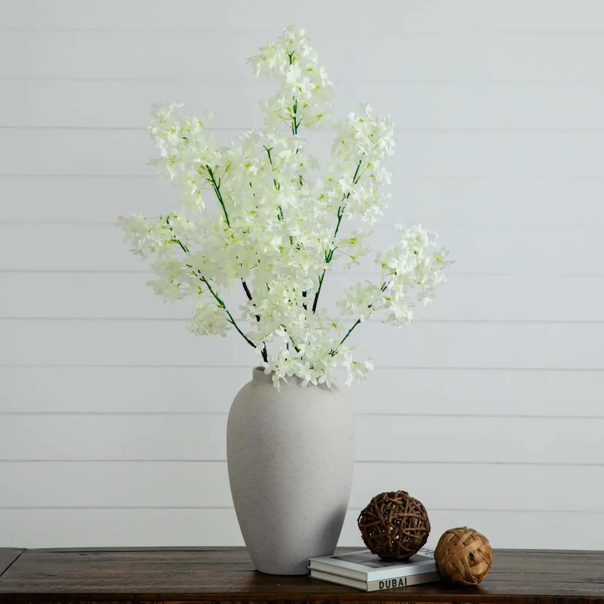 47’’ Artificial Cherry Blossom Flower - Set of 3 - Nearly Natural