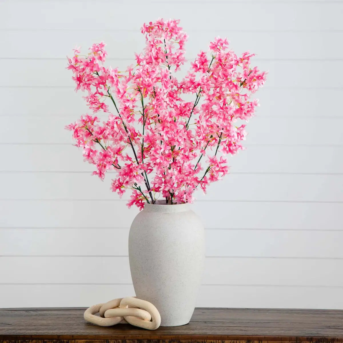 47’’ Artificial Cherry Blossom Flower - Set of 3 - Nearly Natural