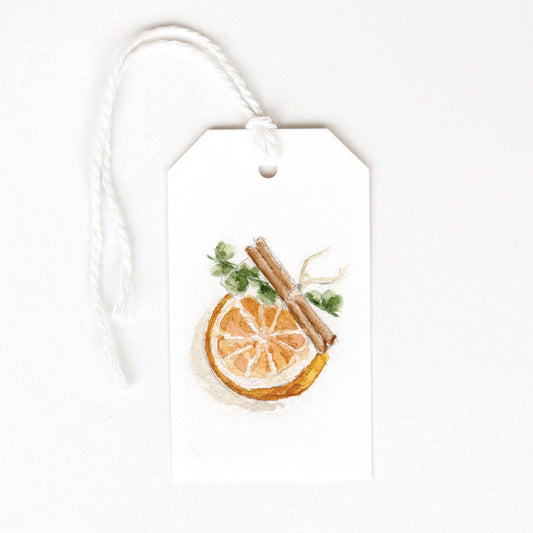 Christmas Gift Tags - Orange Spice