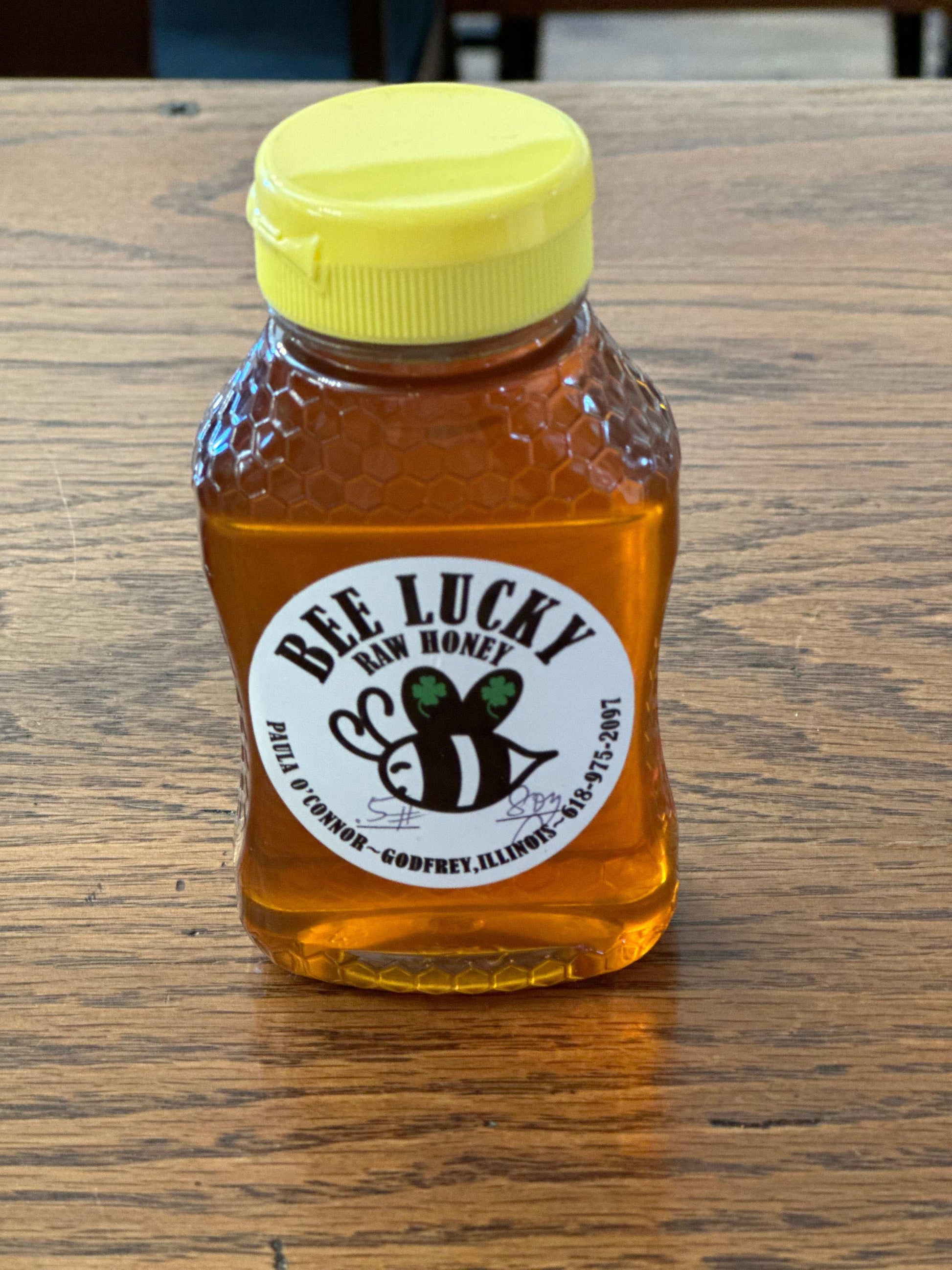 Local Honey - Godfrey Illinois - Regular / 8 oz - Bee Lucky Honey
