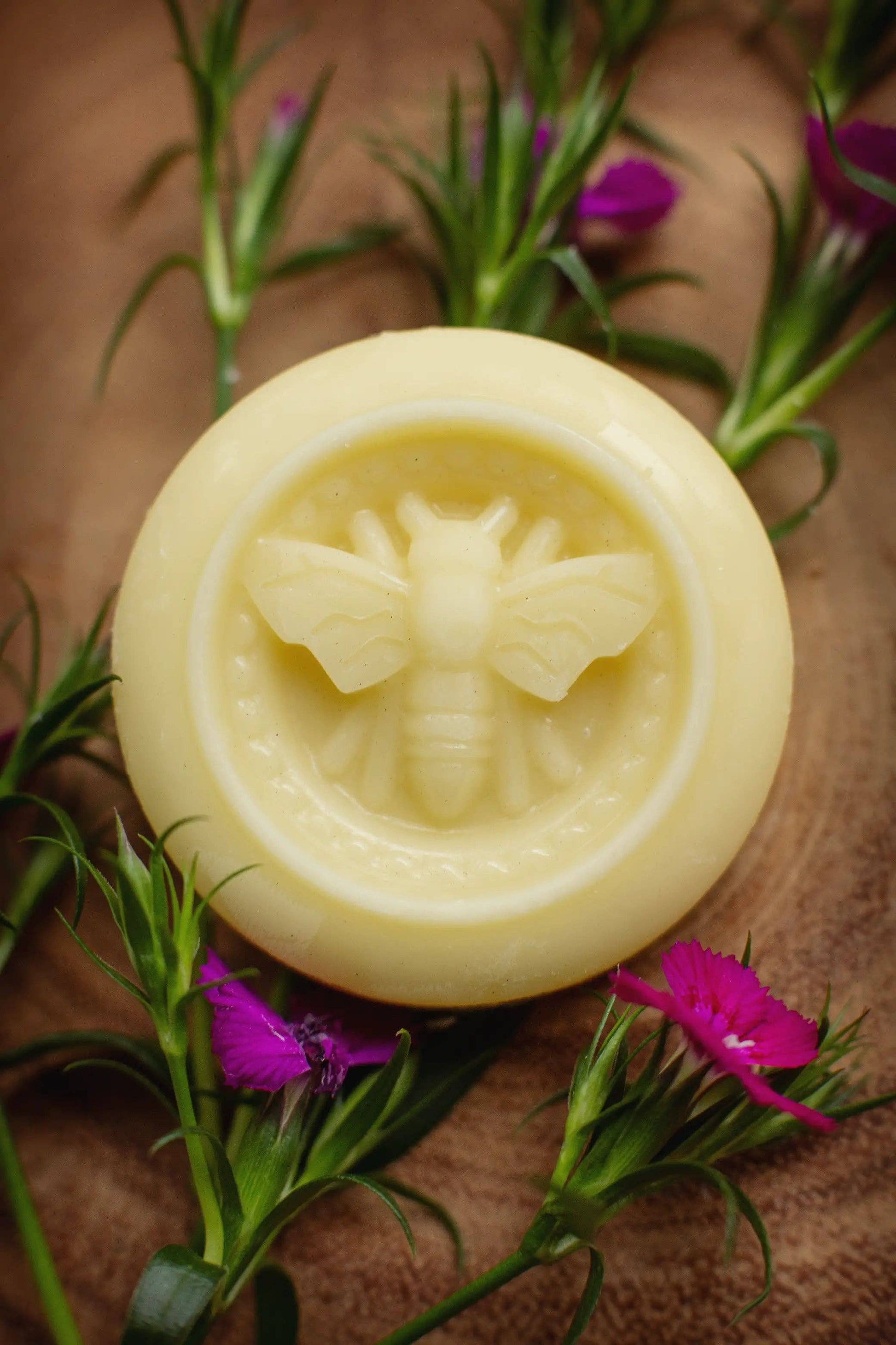 Solid Lotion Bar – Beeswax - Eco-Friendly Handmade - Raw Honeycomb - Bloom & Haul