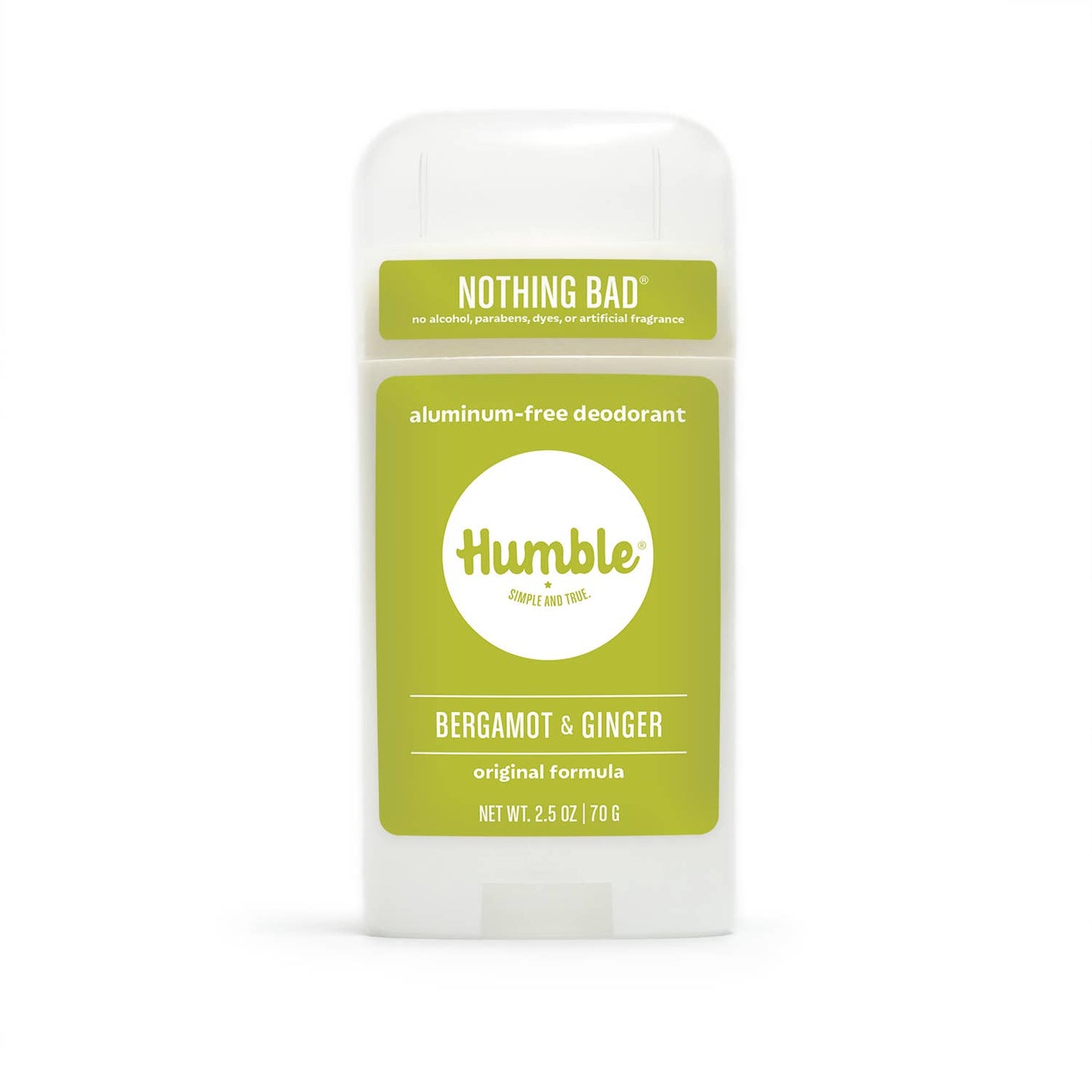 Natural Deodorant - Bergamot & Ginger - Humble Brands Inc.