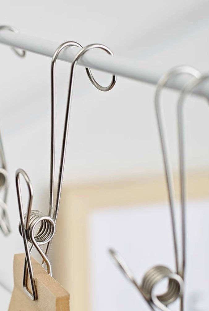 Stainless Steel Kitchen Hook Clips - Fodory