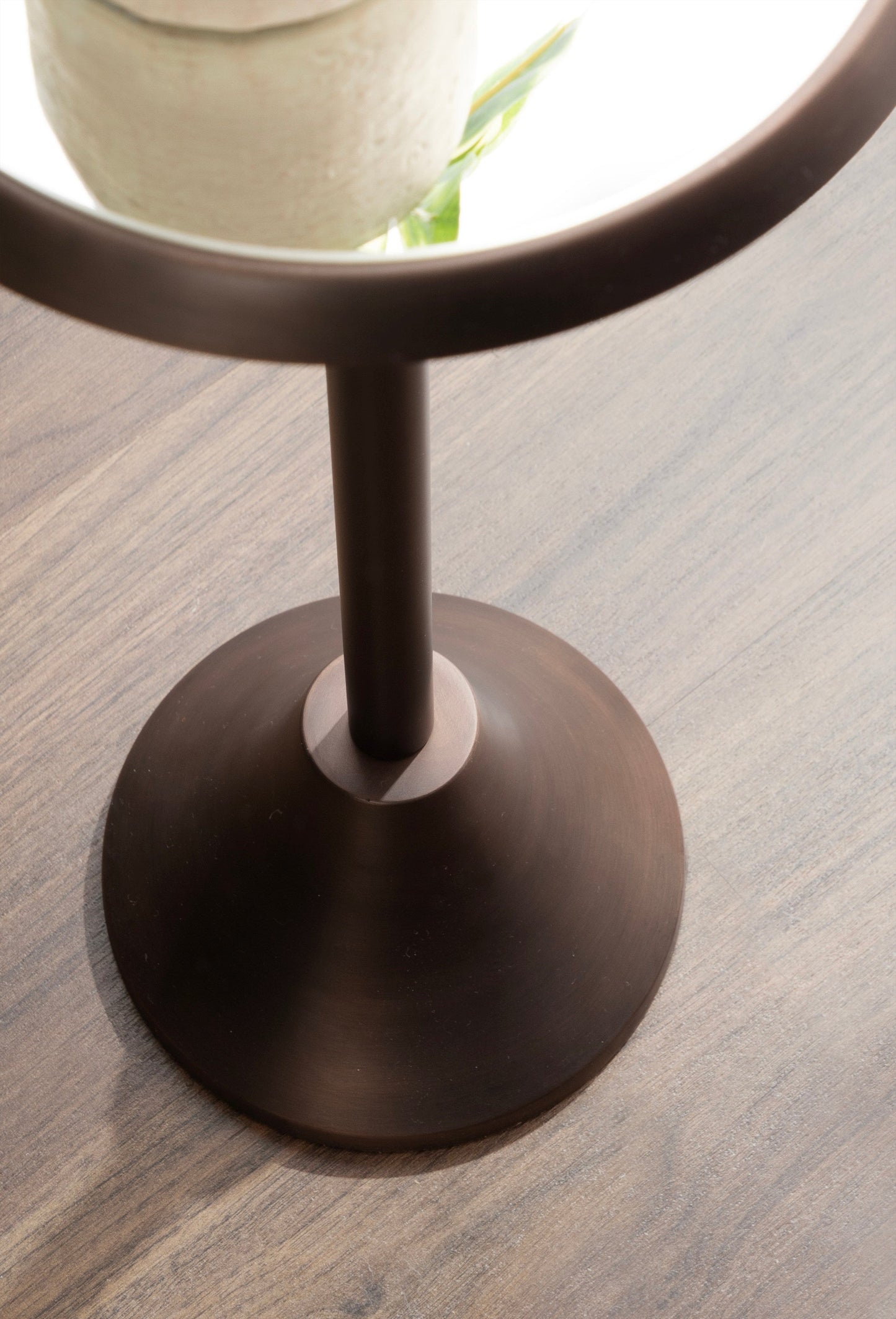 Sanzo Metal Cocktail Table or Plant Stand