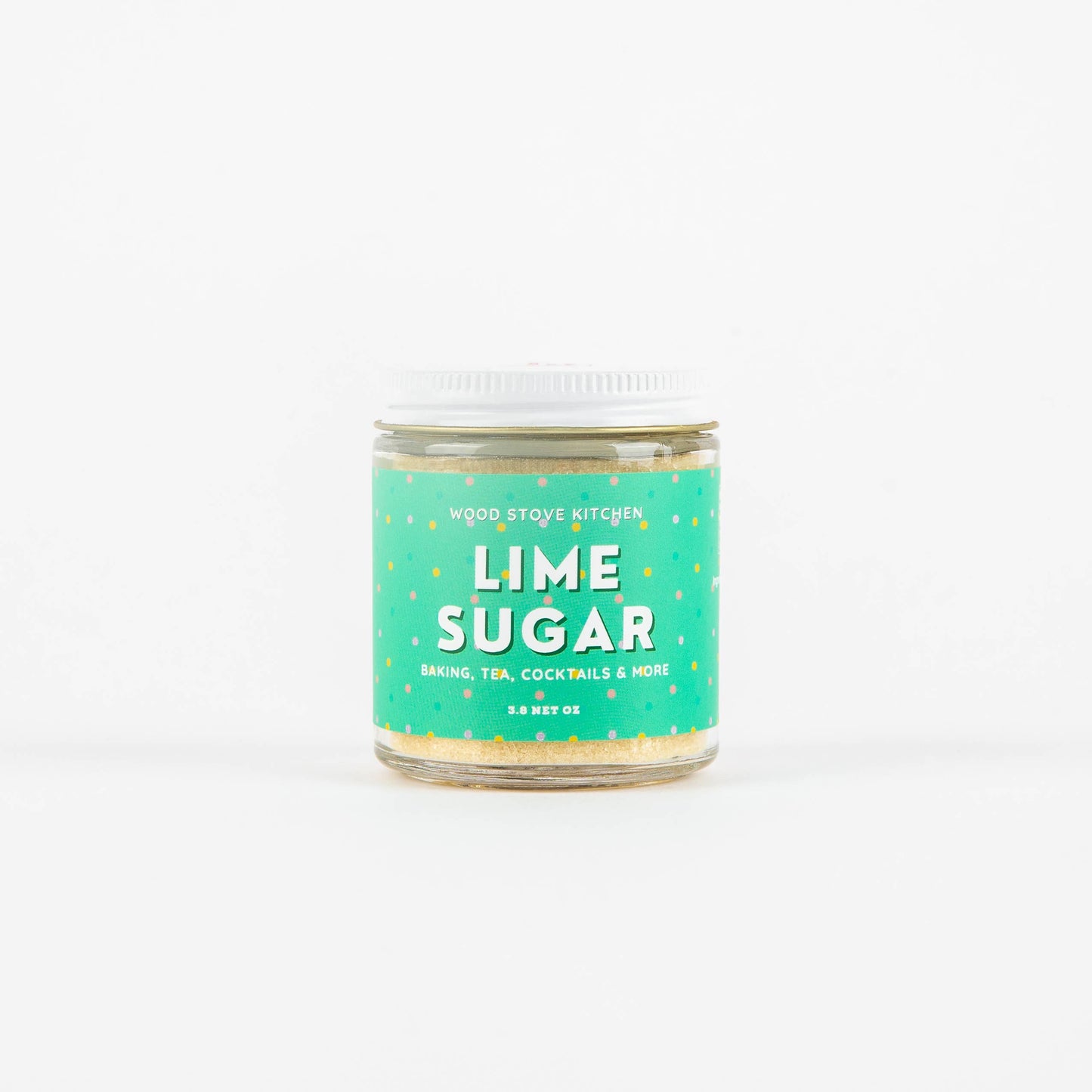 Lime Sugar in Jar