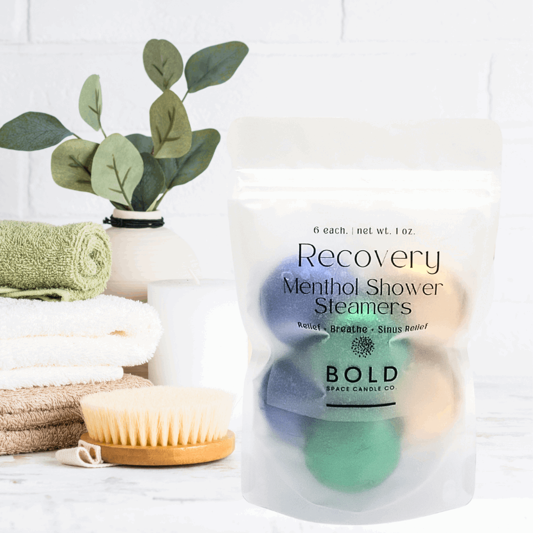 Shower Steamers - Respiratory Variety Pack – 6 pack 3 scents - Bold Space Candle Co.