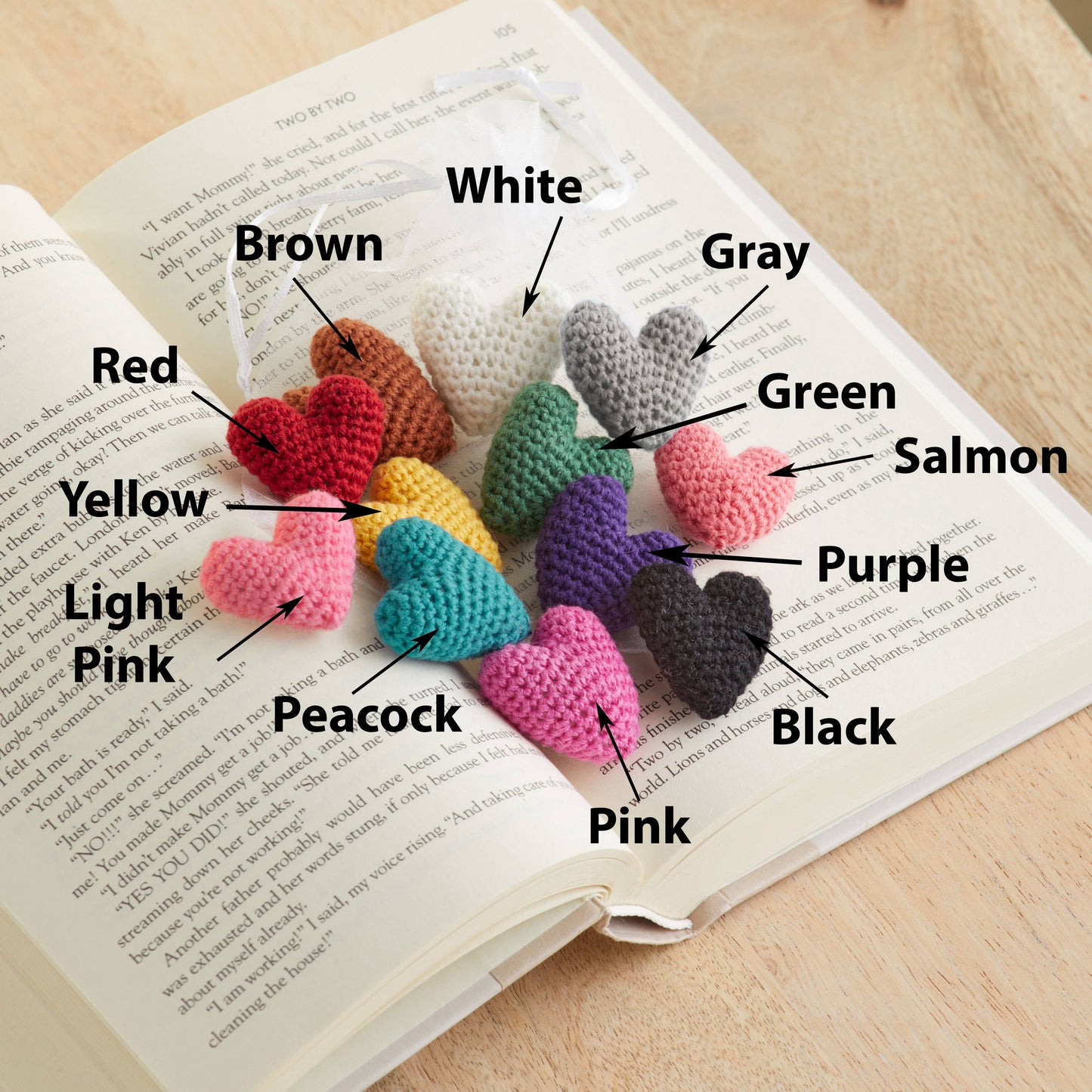 Crochet Mini Heart - Your Heart’s Content