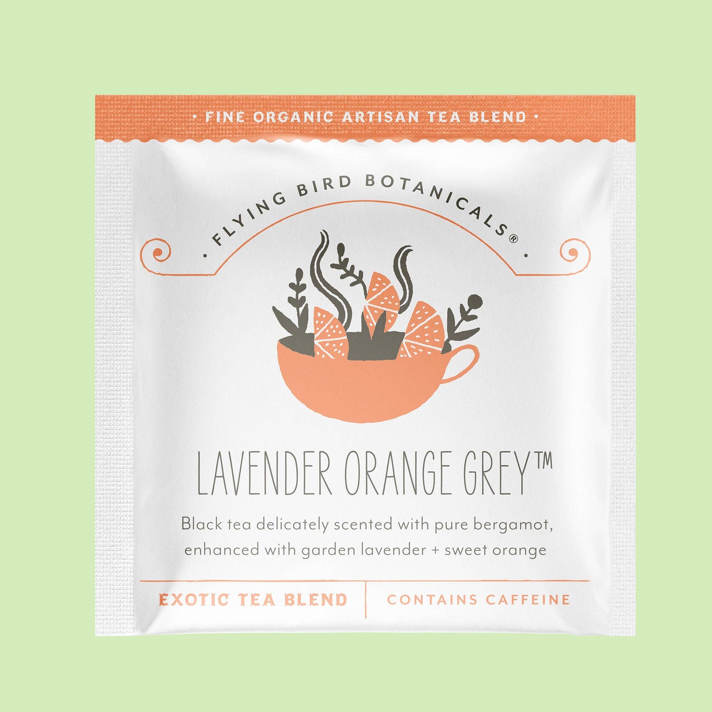 Lavender Orange Grey Tea – Individual Envelope