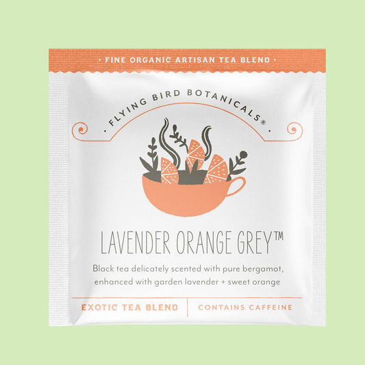 Lavender Orange Grey Tea – Individual Envelope
