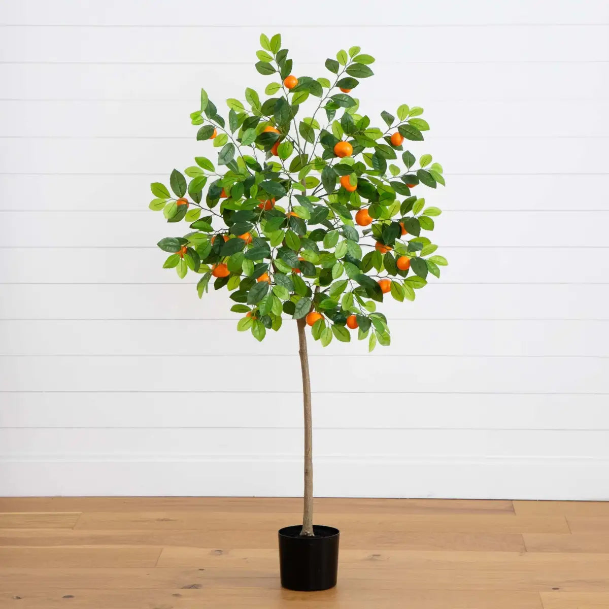 5’ Artificial Tangerine Tree - Nearly Natural