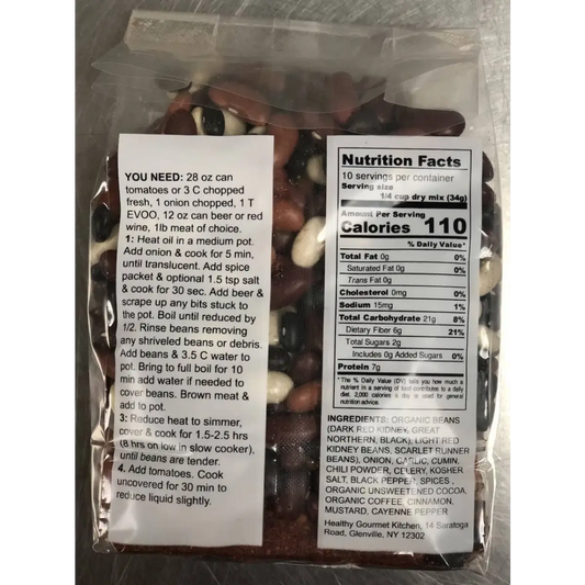 Soup Mix - 5 Bean Chili - Healthy Gourmet Kitchen
