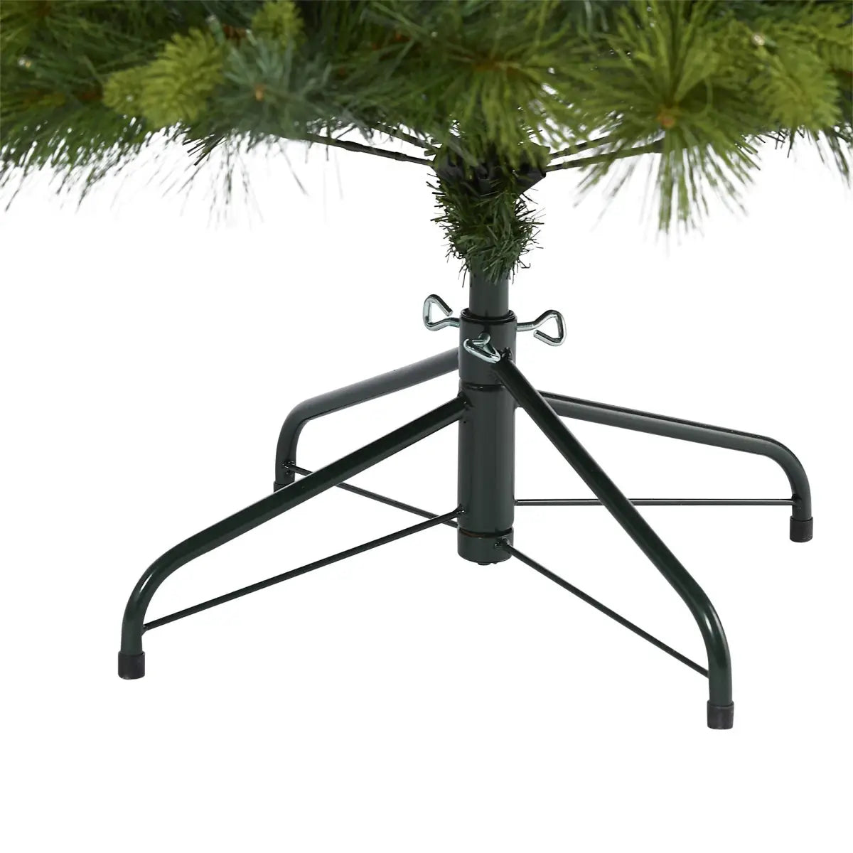 5’ North Carolina Mixed Pine Artificial Christmas Tree with 200 Warm White LED Lights 711 Bendable Branches