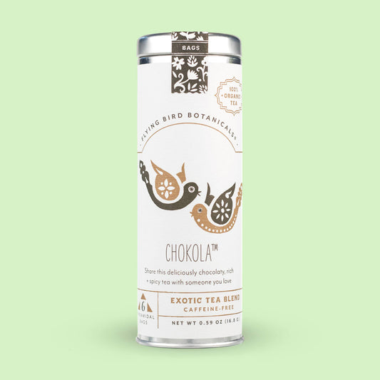 Chokola Chocolate Tea - 6 Tea Bag Tin