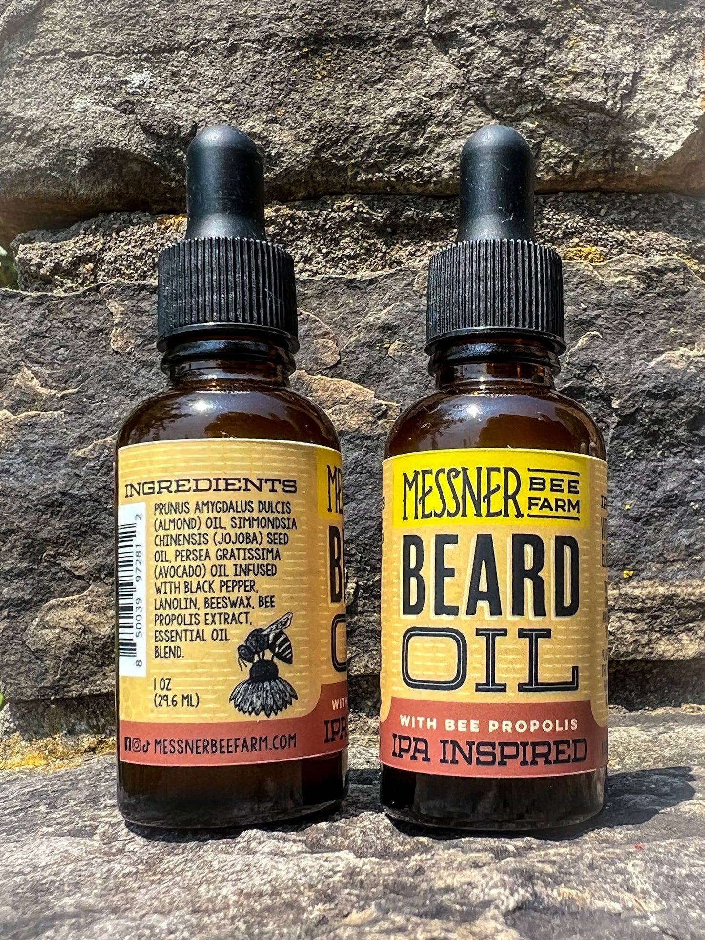 Beard Oil - IPA - Made with Beeswax, Propolis and Lanolin