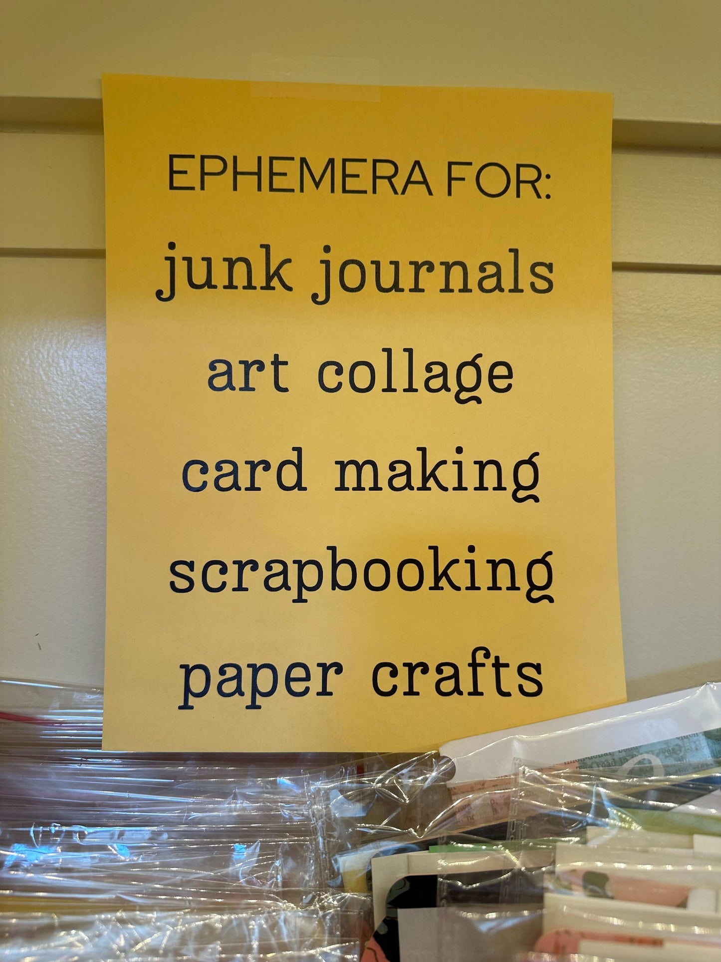 Ephemera Paper Pack - choose your theme