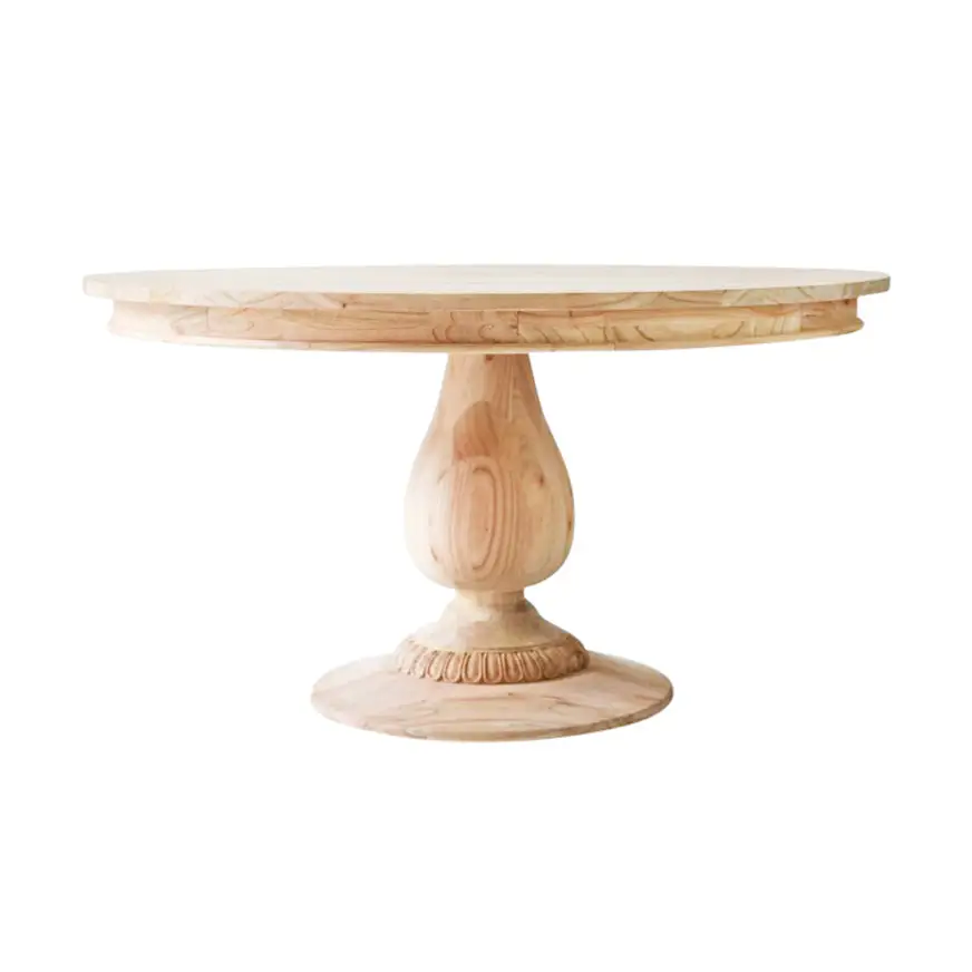 55’’ Charlotte Pedestal Table - Ave Home