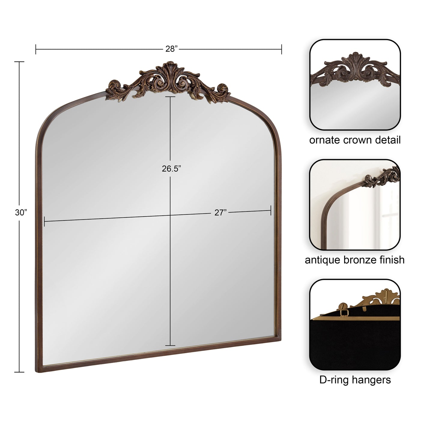 Arendahl Elegant Arch Mirror