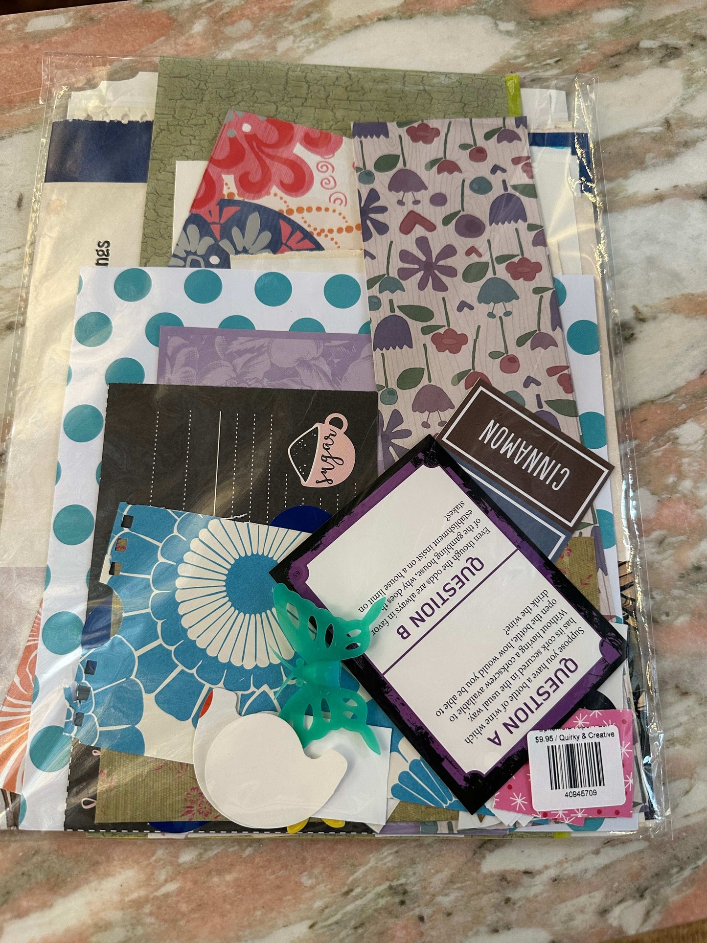 Ephemera Paper Pack - choose your theme