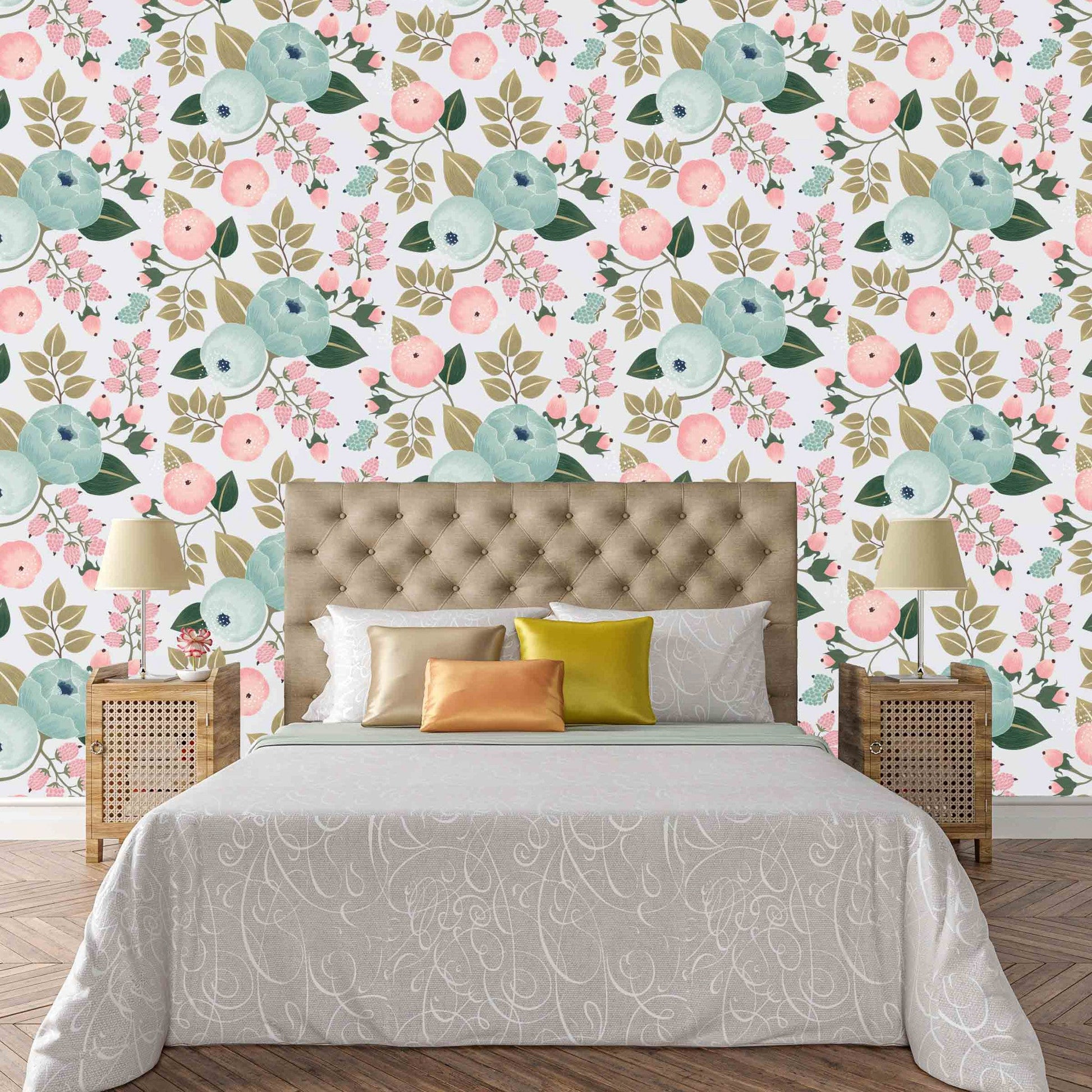 Lila Wallpaper - Loomwell Home Goods