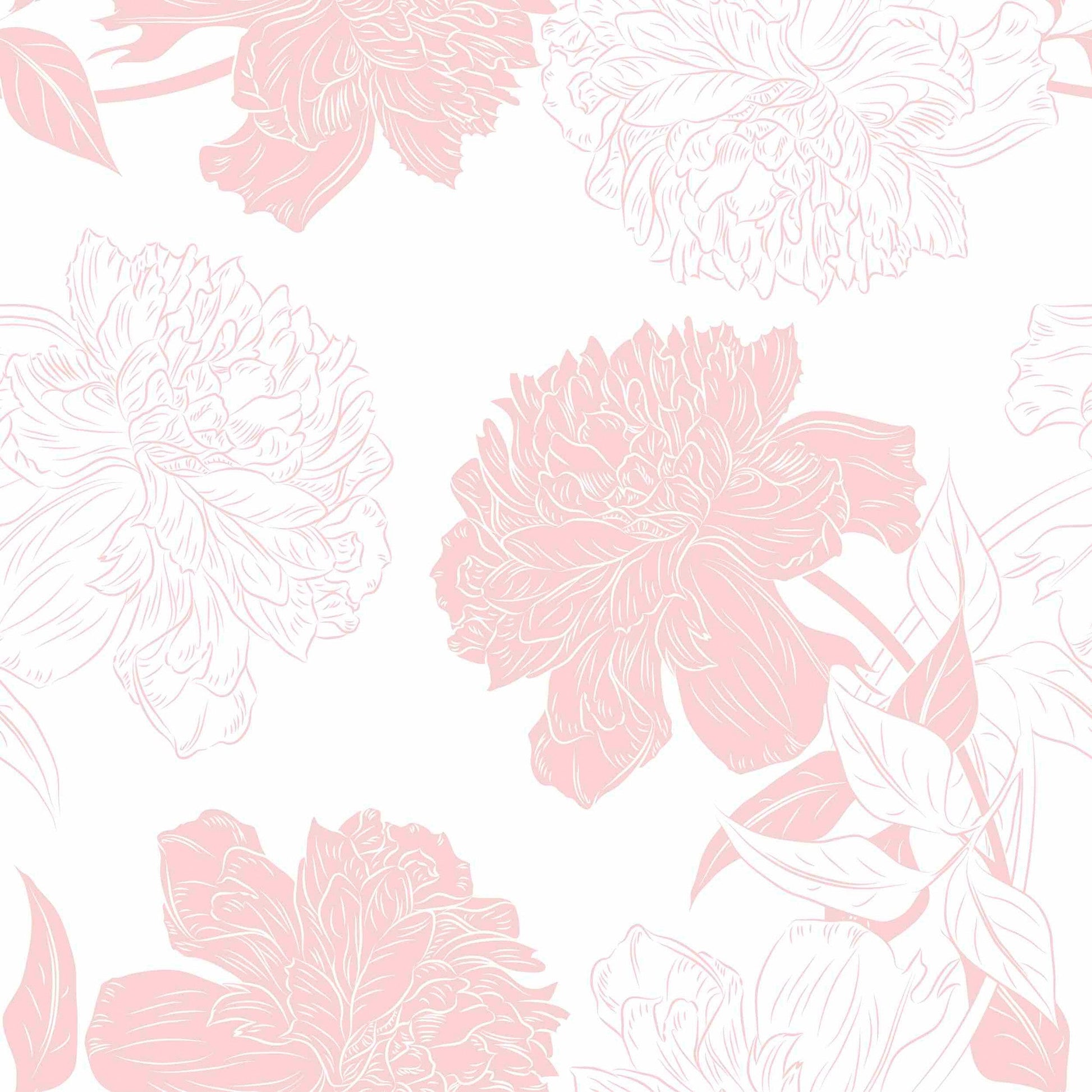 Posie Wallpaper - Sample 1 foot by 1 foot - Loomwell Home Goods