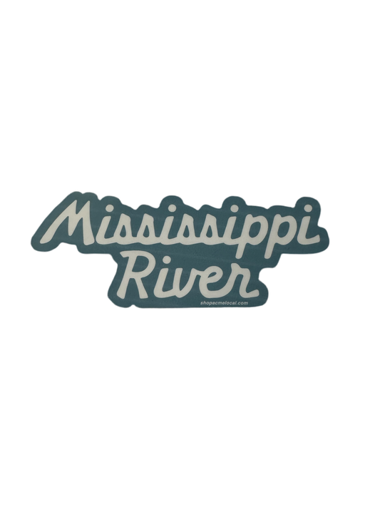 Mississippi River Sticker