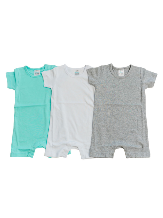 Unisex Short Sleeve Rompers - ARB Blanks